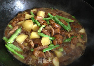 #信任之美#土豆豆角炖五花肉的做法步骤:14