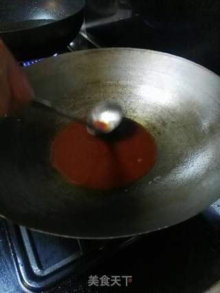 #信任之美#茄汁菠萝鱼的做法步骤:6