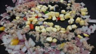 #信任之美#多彩米饭蛋糕的做法步骤:5