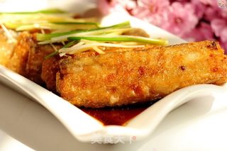#信任之美#煎蒸带鱼的做法步骤：9