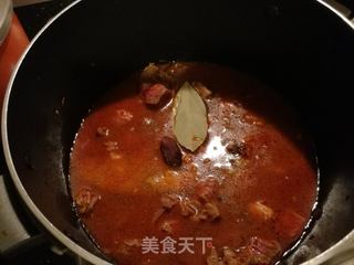 #信任之美# 胡萝卜烧牛肉的做法步骤:6