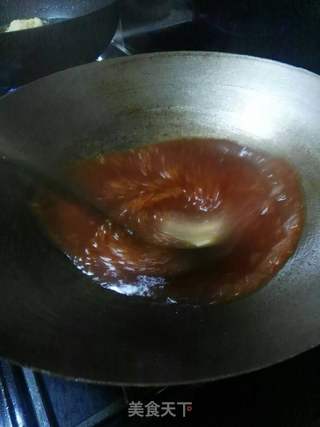 #信任之美#茄汁菠萝鱼的做法步骤:9