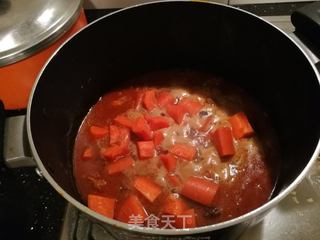 #信任之美# 胡萝卜烧牛肉的做法步骤:8