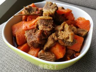 #信任之美# 胡萝卜烧牛肉的做法步骤:12