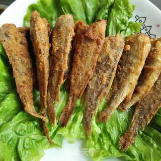 香酥炸小黄鱼的做法步骤:8