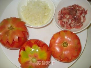 #信任之美#酿番茄的做法步骤:2