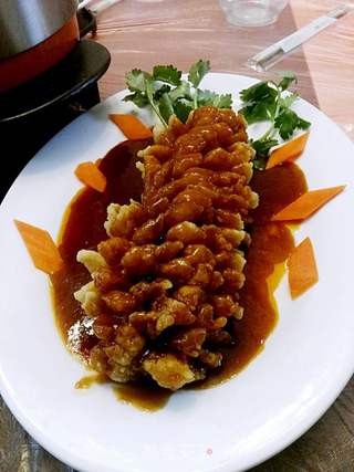 #信任之美#茄汁菠萝鱼的做法步骤:15