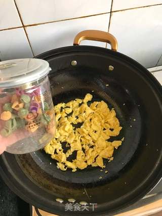 #信任之美#海螺蛋炒饭的做法步骤:3