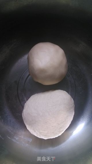 鲜肉蟹壳黄的做法步骤:3