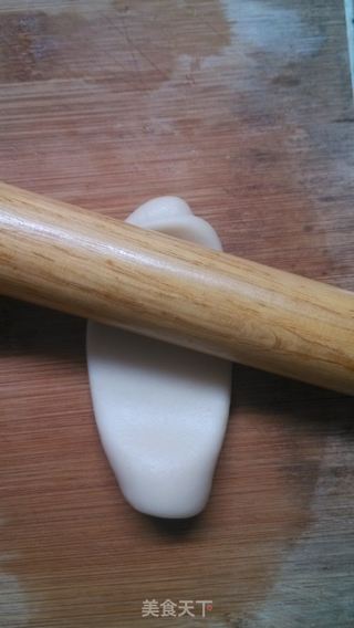 鲜肉蟹壳黄的做法步骤:10