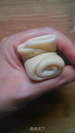 鲜肉蟹壳黄的做法步骤:13