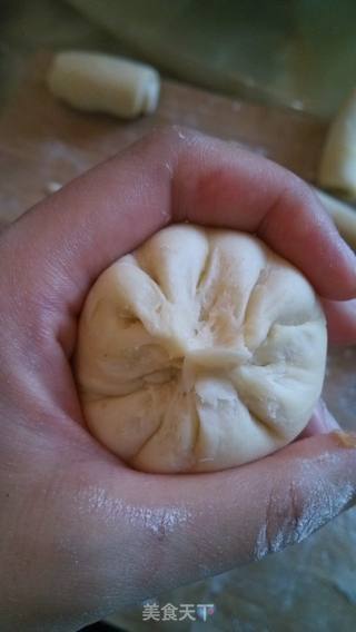 鲜肉蟹壳黄的做法步骤:16