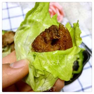 #信任之美#蜜汁烤肉的做法步骤:8