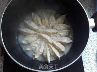 #信任之美#白菜猪肉锅贴的做法步骤:12
