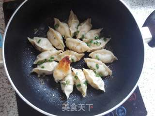 #信任之美#白菜猪肉锅贴的做法步骤:13