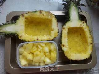 #信任之美#红米菠萝饭的做法步骤：5
