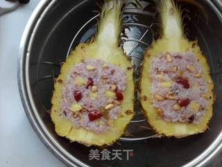 #信任之美#红米菠萝饭的做法步骤：9
