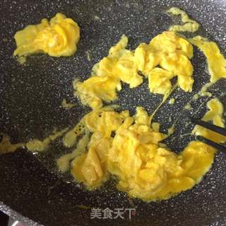 #信任之美#青菜炒年糕的做法步骤:3