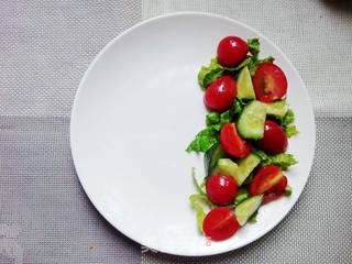 #信任之美#油醋汁吐司沙拉的做法步骤:5