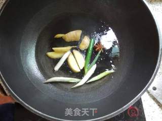 #信任之美#腊猪脚炖莲藕的做法步骤:5