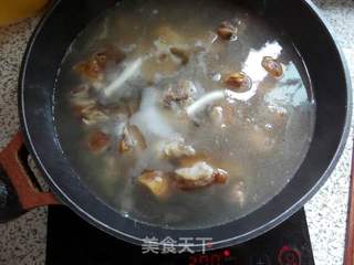 #信任之美#腊猪脚炖莲藕的做法步骤:7
