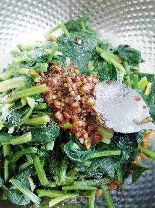 #信任之美#果仁菠菜的做法步骤:9