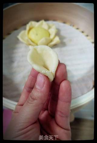 #信任之美#豆沙包(蒸)的做法步骤:7