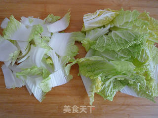 #信任之美#白菜炖粉条的做法步骤:4