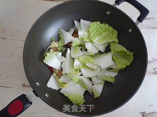 #信任之美#白菜炖粉条的做法步骤:6