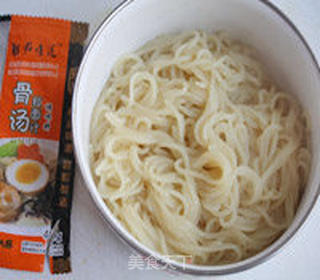 #信任之美#火腿豚骨拉面的做法步骤:7
