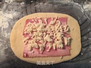 #信任之美#匈牙利培根面包的做法步骤：7