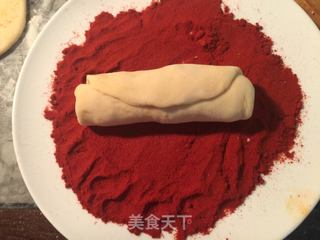 #信任之美#匈牙利培根面包的做法步骤：9