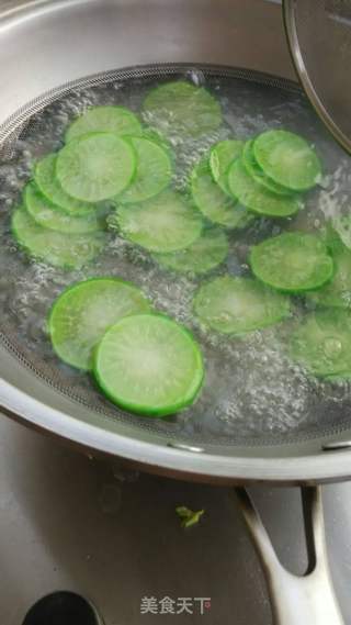 #信任之美#青萝卜蒸肉卷的做法步骤:8