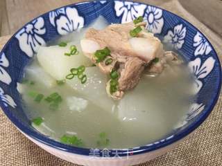 排骨萝卜汤的做法步骤:6