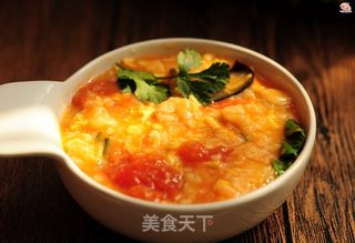 #信任之美#西红柿疙瘩汤的做法步骤:17