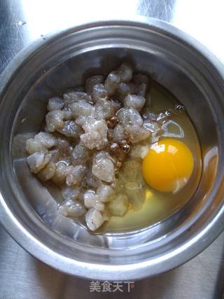 #信任之美#韭菜鲜虾饼的做法步骤:5