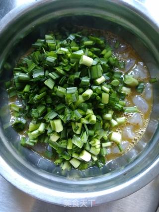 #信任之美#韭菜鲜虾饼的做法步骤:6
