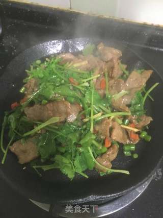 铁板牛肉的做法步骤:8