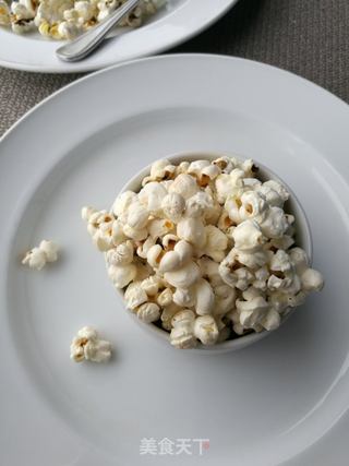 #信任之美# 自制小零食——焦糖爆米花(平底锅版)的做法步骤:9