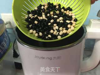 #信任之美#补肾豆浆的做法步骤:5