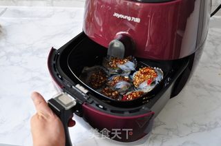 蒜蓉粉丝扇贝的做法步骤:9