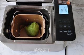 抹茶蜜豆吐司的做法步骤：9