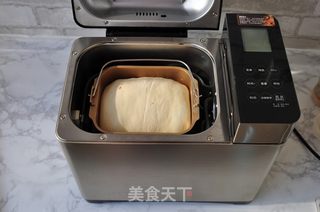 抹茶蜜豆吐司的做法步骤:17