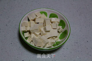 滑嫩荠菜豆腐羹的做法步骤:2