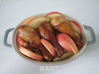 #信任之美#柠香苹果烤鸡腿的做法步骤:6