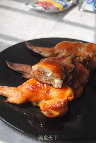 #信任之美#蔓越莓翅包饭的做法步骤:11