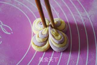 #信任之美#双色花卷的做法步骤:7