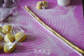 #信任之美#双色花卷的做法步骤:5