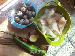 #信任之美#鹌鹑蛋烧鸡翅根的做法步骤：1