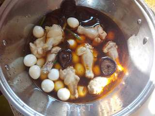 #信任之美#鹌鹑蛋烧鸡翅根的做法步骤：5